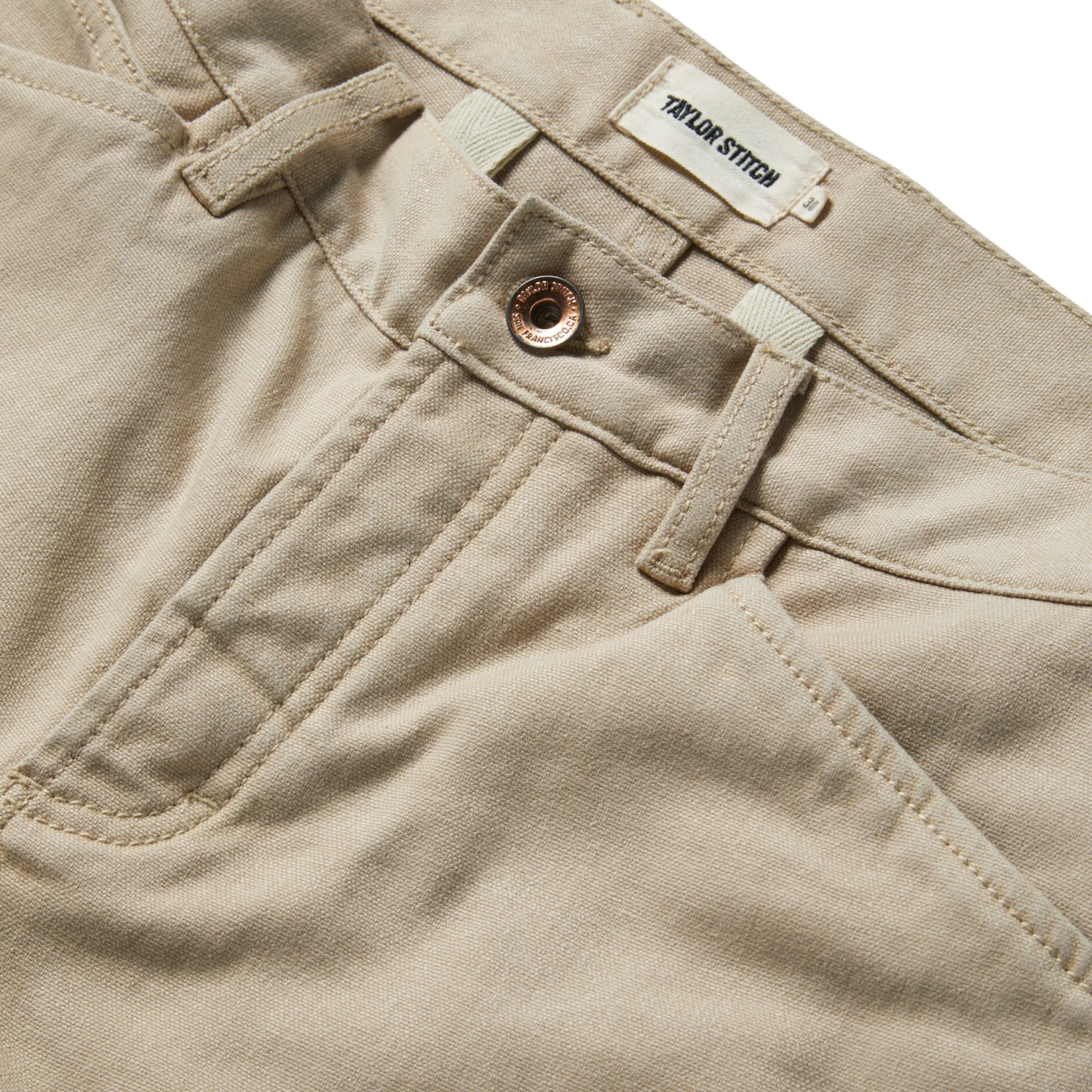 The Chore Pant In Sand Boss Duck - Image 9