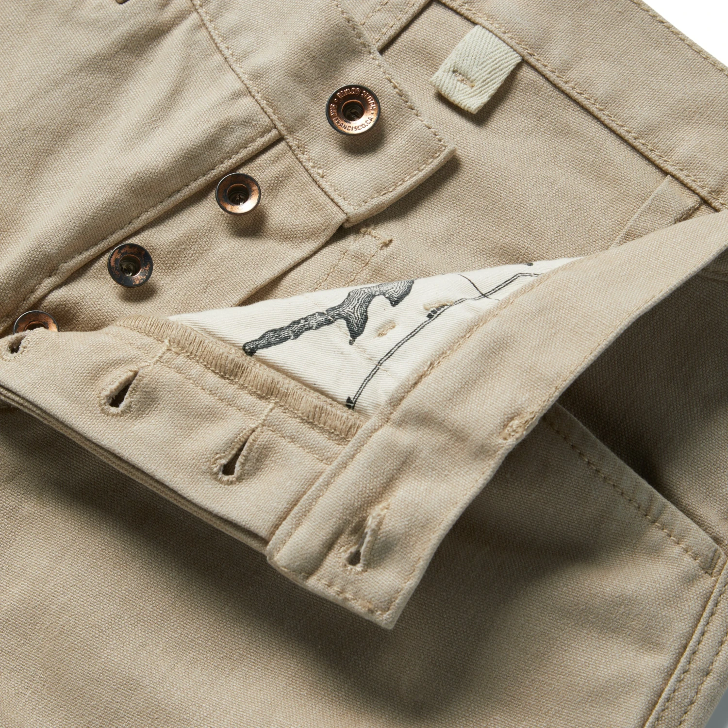 The Chore Pant In Sand Boss Duck - Image 6