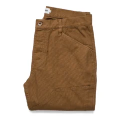 None The Chore Pant In Washed Camel