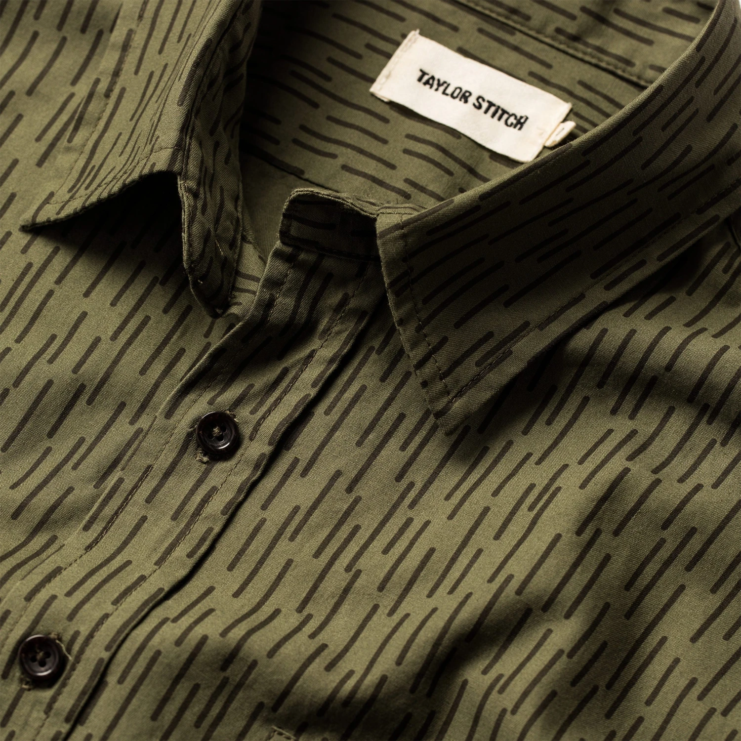 The Short Sleeve California In Rain Drop Camo - Image 6