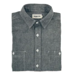The California In Charcoal Everyday Chambray