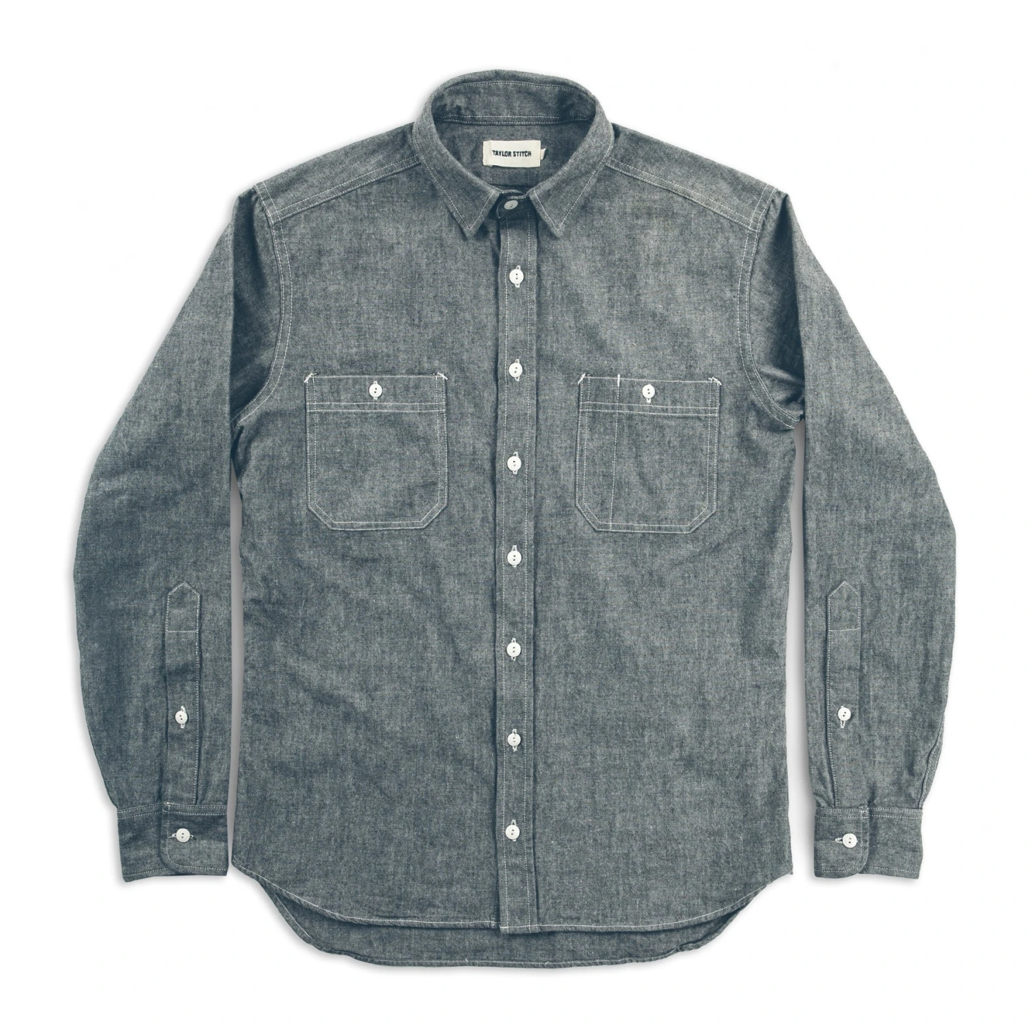 The California In Charcoal Everyday Chambray - Image 7
