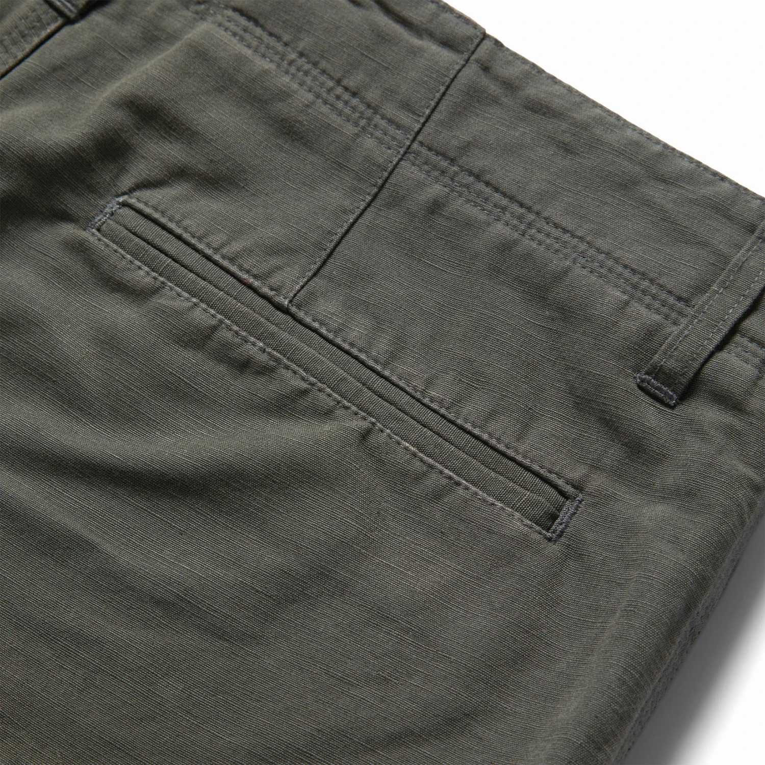 The Morse Short In Dark Slate Linen - Image 6