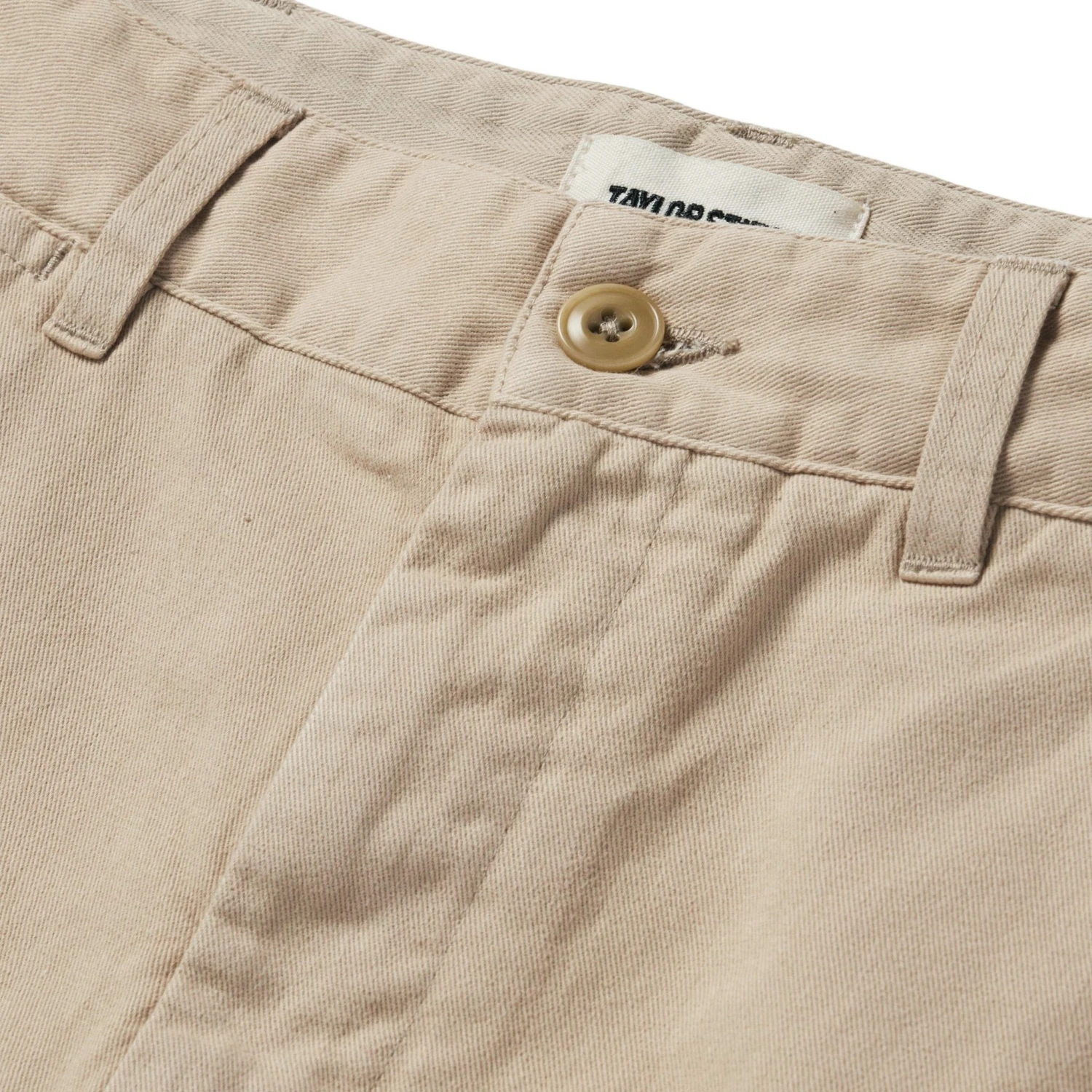 The Foundation Short In Khaki Twill - Image 7