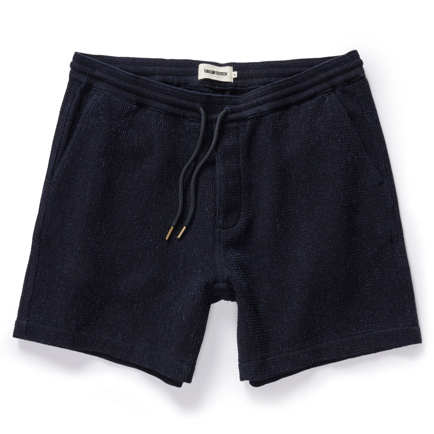 The Apres Short In Indigo Waffle
