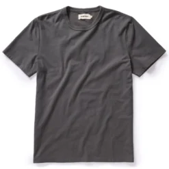 The Organic Cotton Tee In Faded Black
