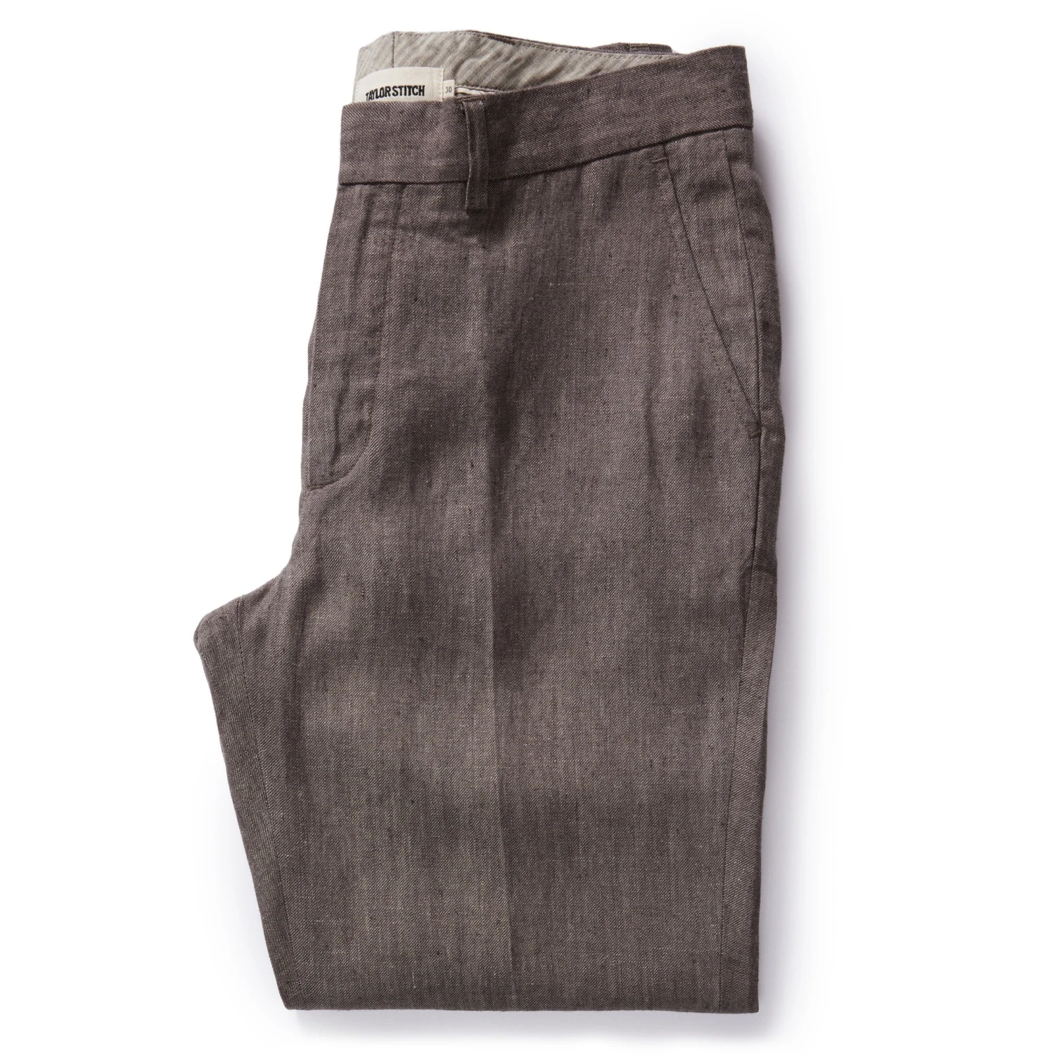 The Sheffield Trouser In Cocoa Linen