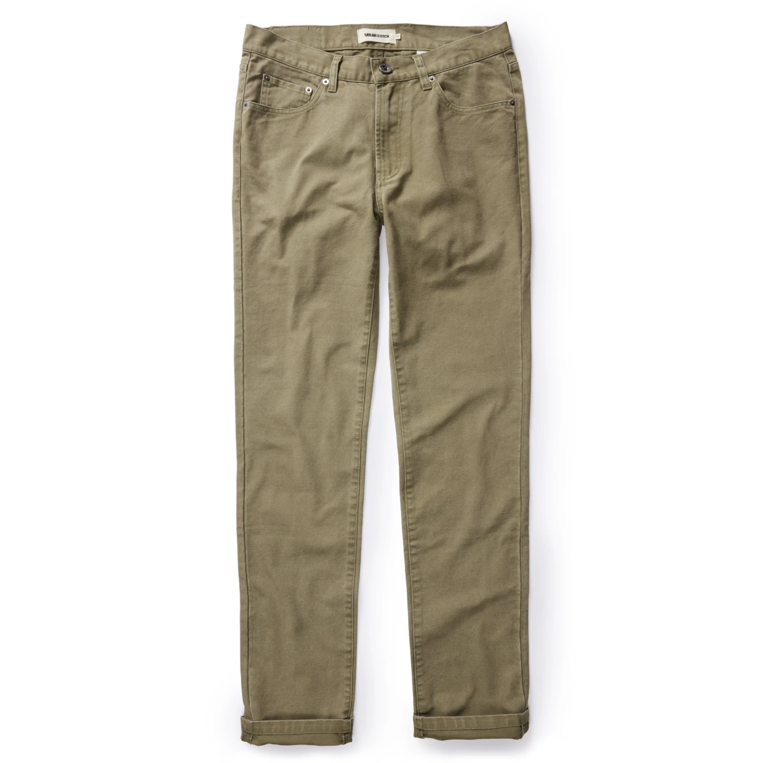 The Slim All Day Pant In Arid Eucalyptus Canvas - Image 5