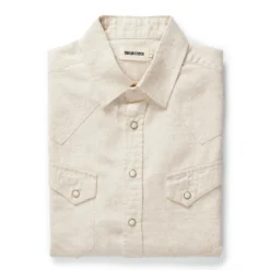 The Western Shirt In Natural