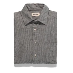 The California In Grey Mini Stripe