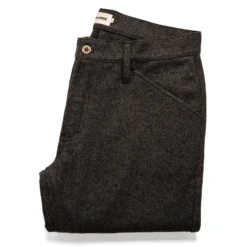 The Camp Pant In Charcoal Wool