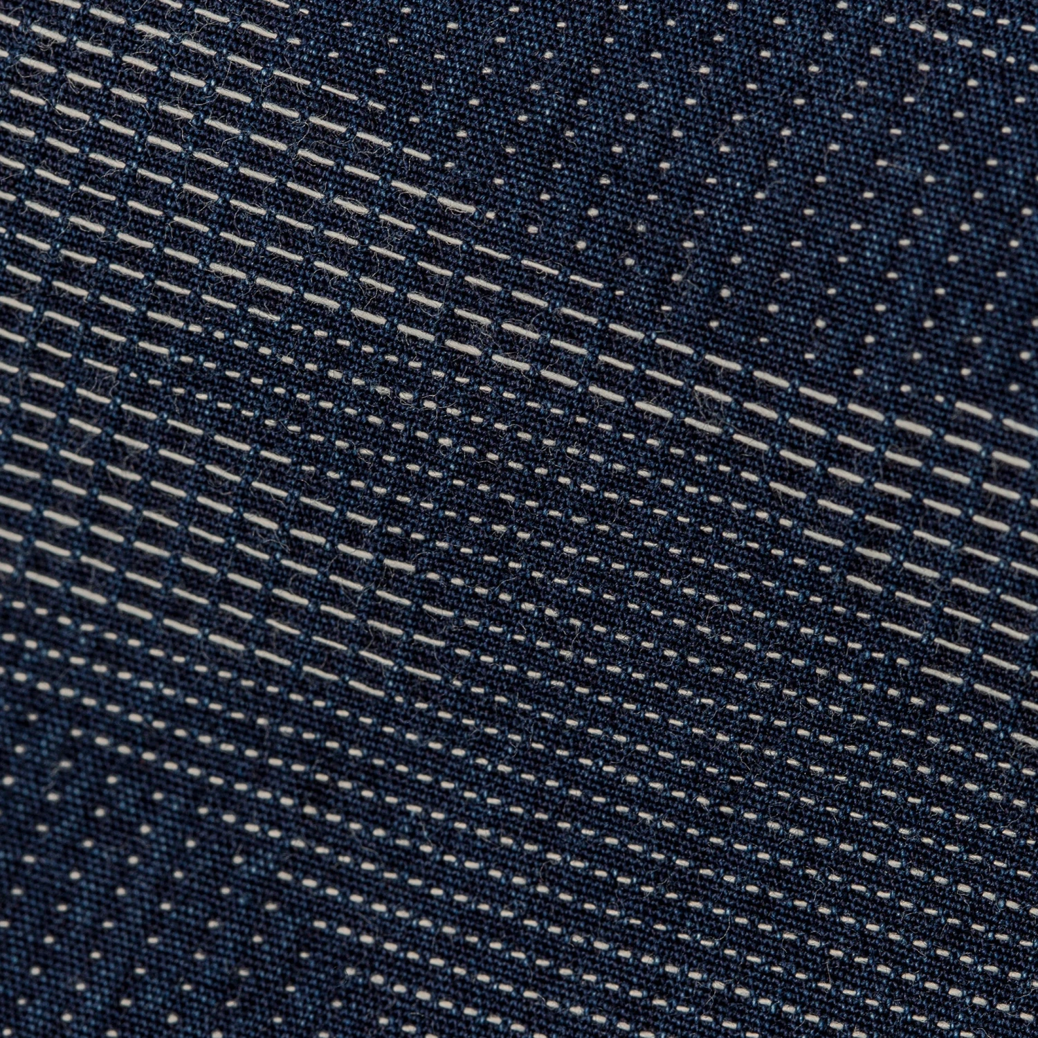 The Short Sleeve Jack In Indigo Jacquard Camo - Image 8