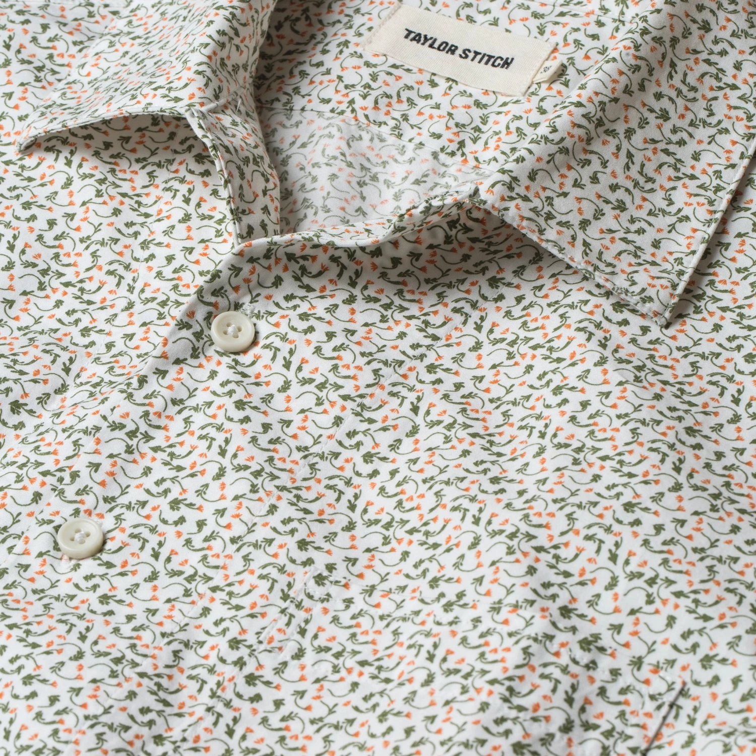 The Short Sleeve Hawthorne In California Poppy - Image 8