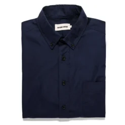The Jack In Washed Navy Poplin