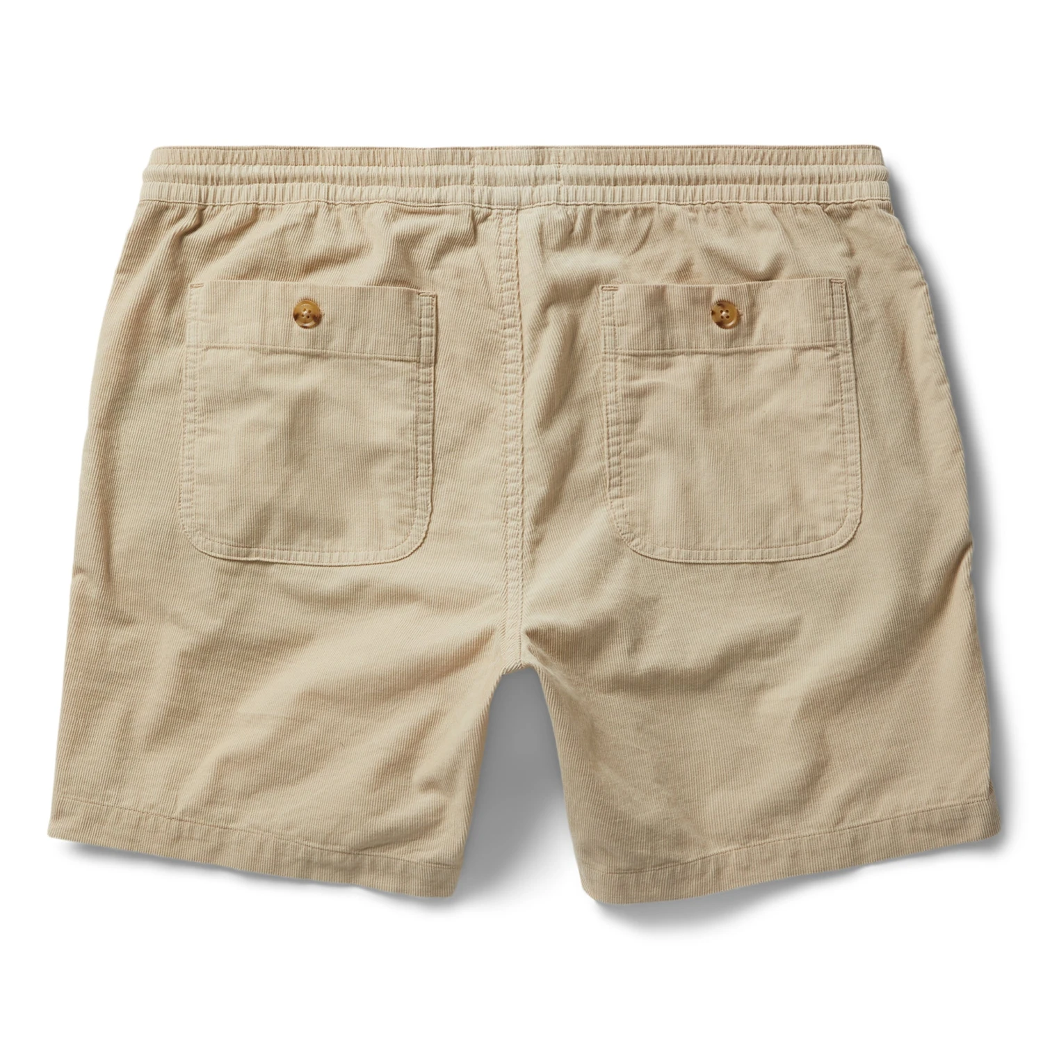 The Apres Short In Natural Pinwale - Image 7
