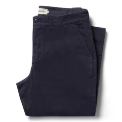 The Democratic Foundation Pant In Organic Dark Navy