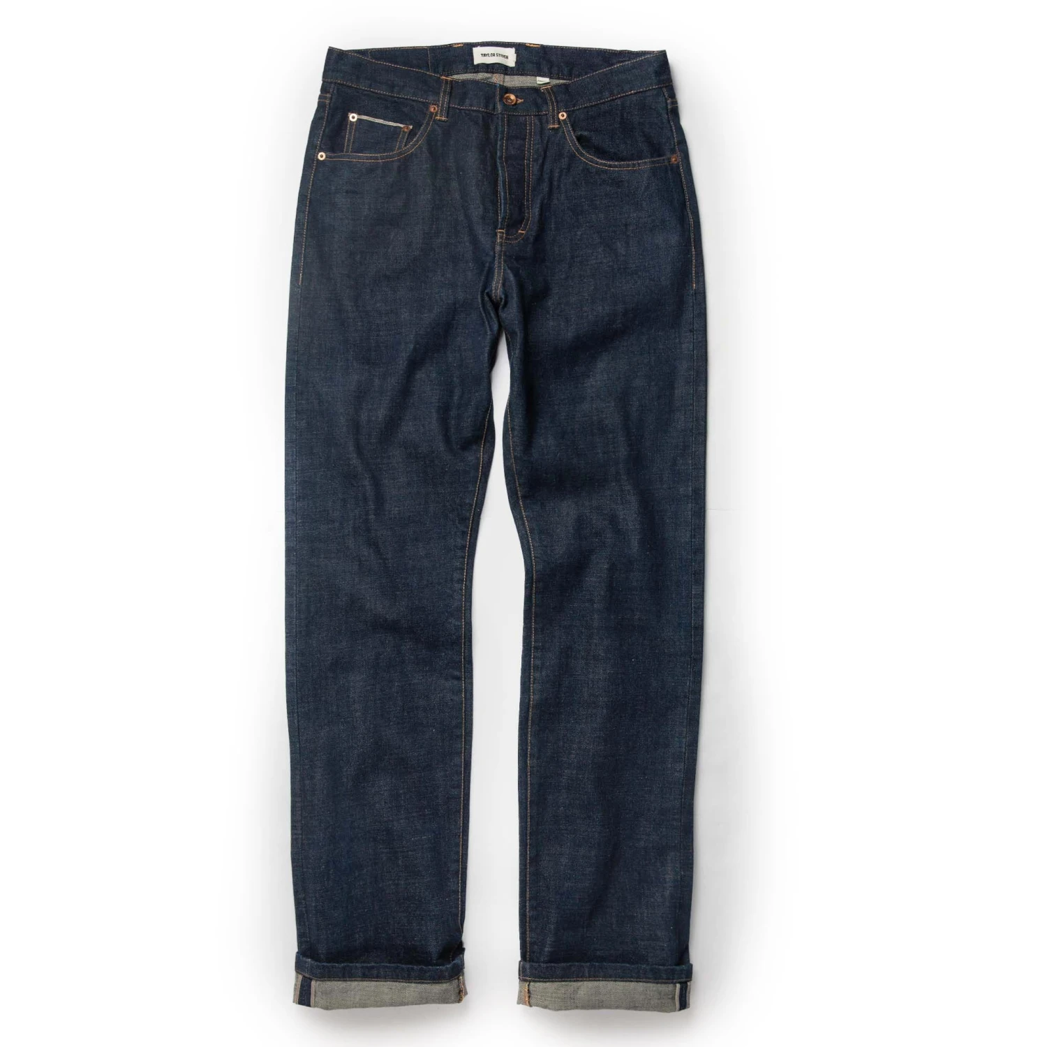 The Democratic Jean In Rinsed Organic Selvage - Image 10