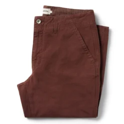 The Morse Pant In Russet Slub