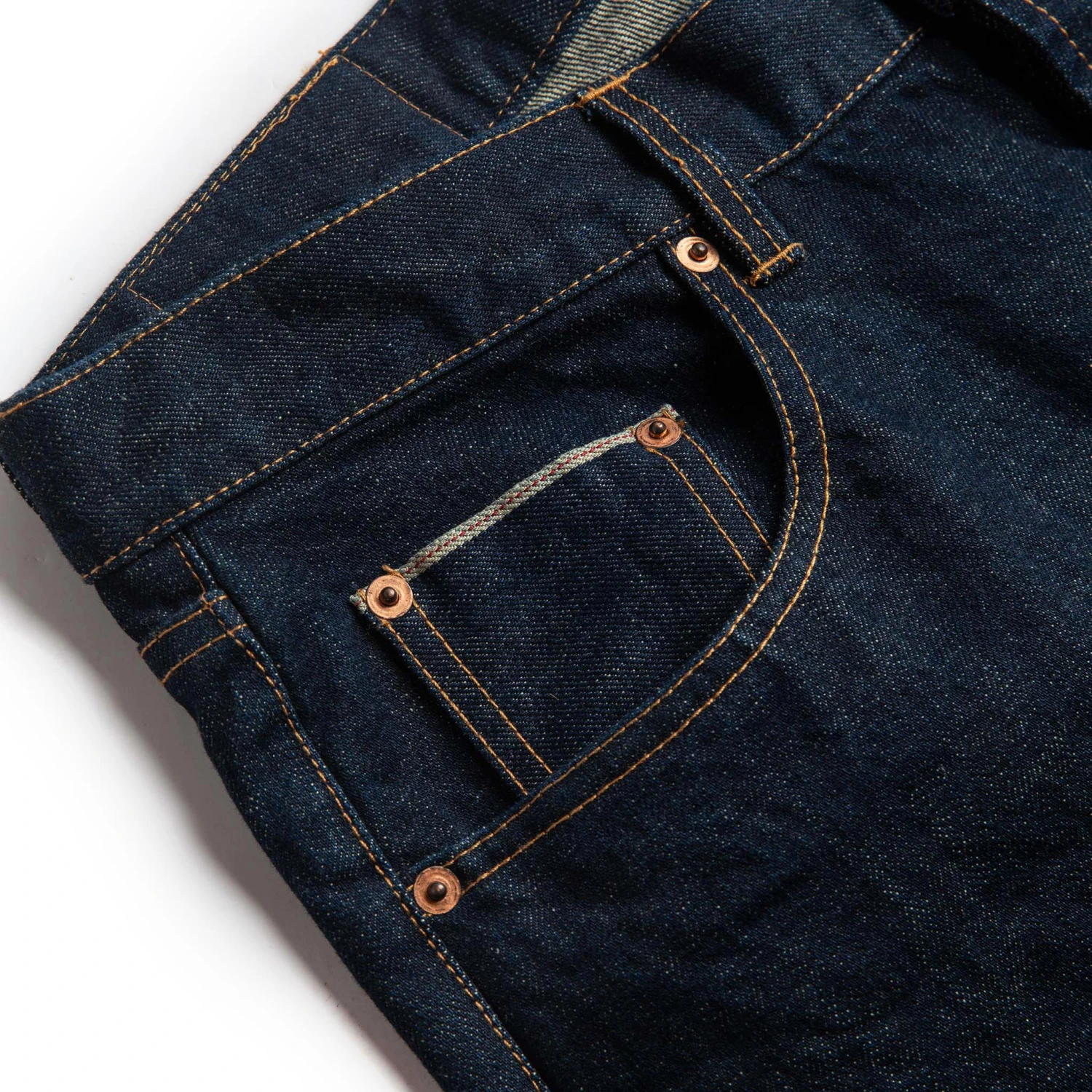 The Slim Jean In Rinsed Organic Selvage - Image 7
