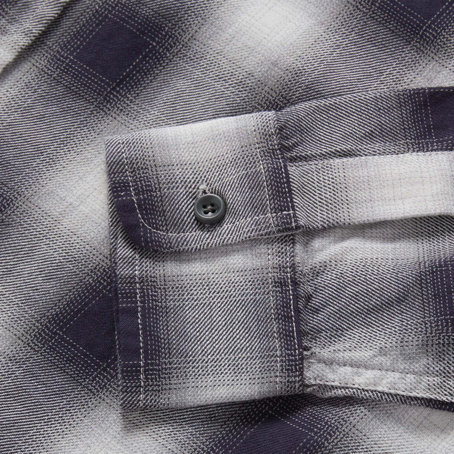 The California In Storm Plaid Ombre Twill - Image 6