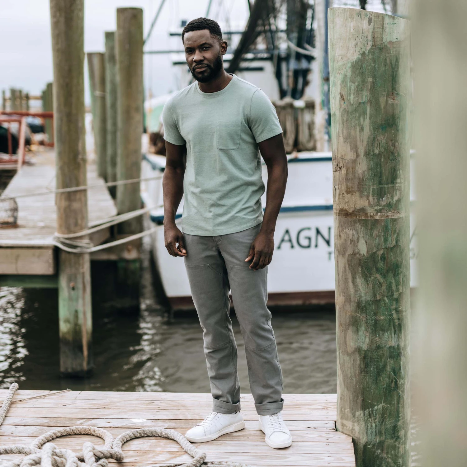 The Chore Pant In Gravel Boss Duck - Image 4