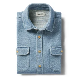The Division Shirt In Washed Indigo