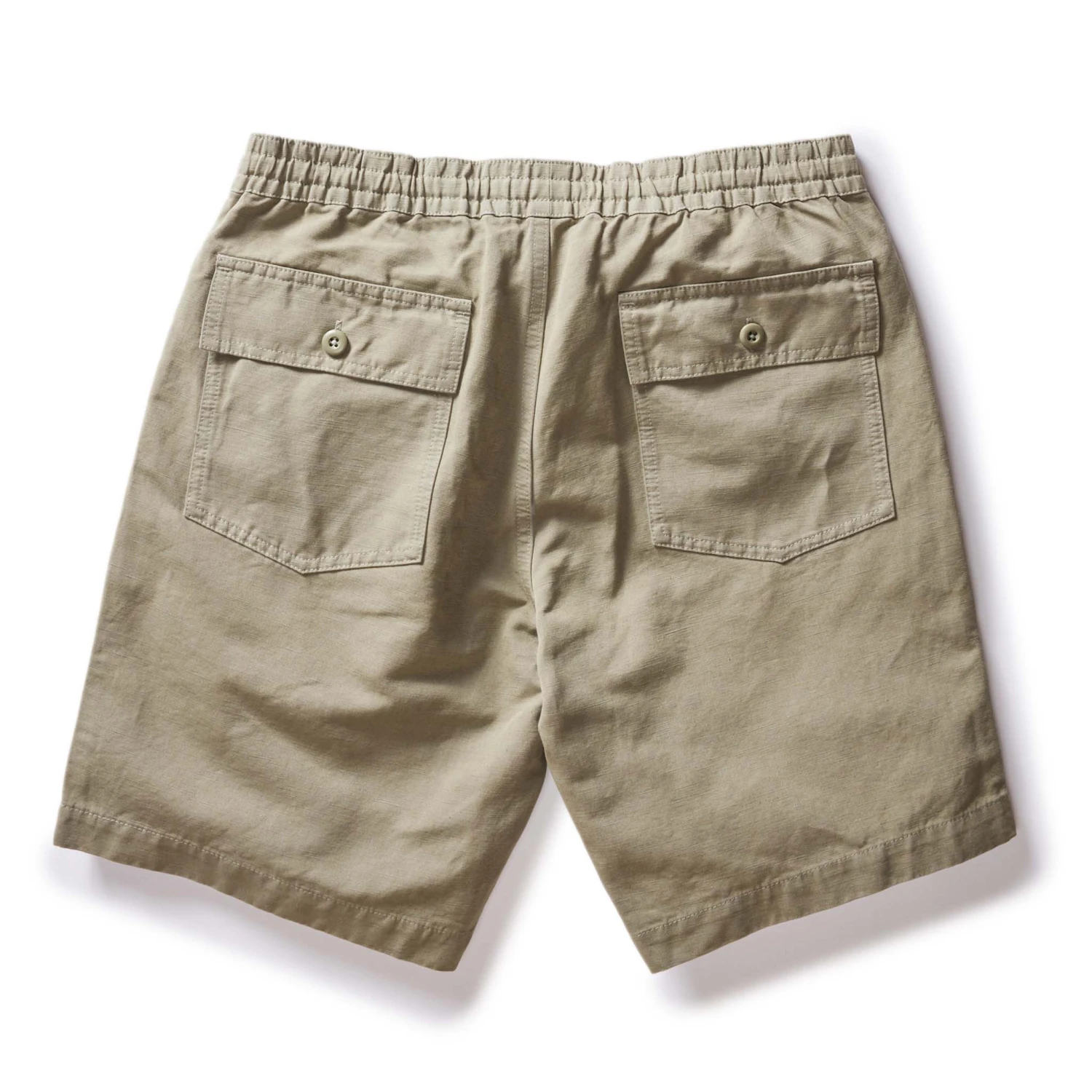 The Apres Trail Short In Light Sage Slub - Image 5