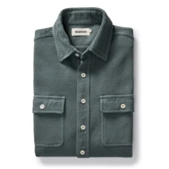 The Ledge Shirt In Deep Sea Twill