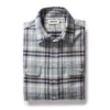 The Ledge Shirt In Faded Blue Plaid