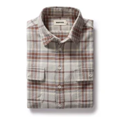 The Ledge Shirt In Redwood Plaid