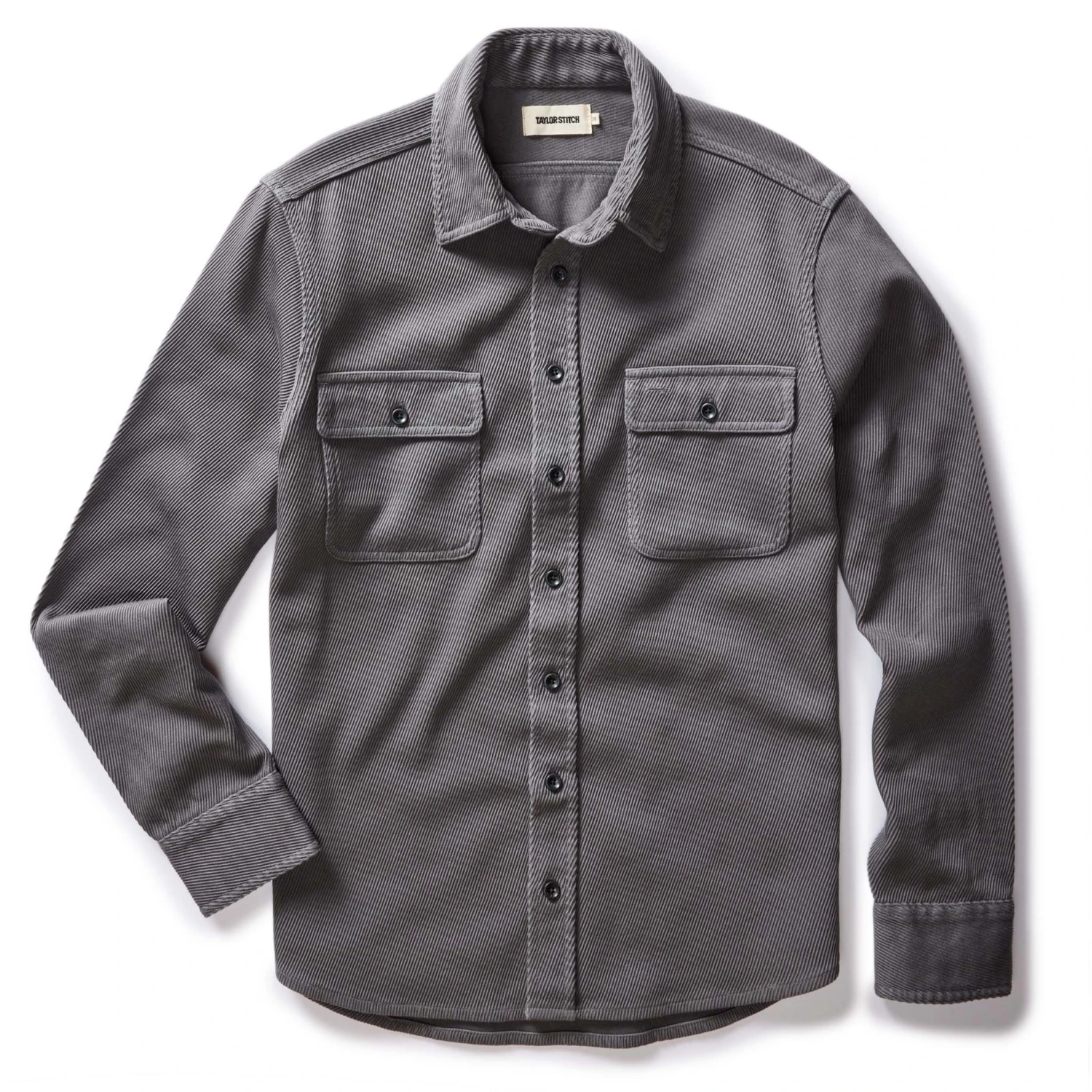 The Ledge Shirt In Shale Twill - Image 5
