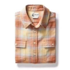 The Ledge Shirt In Sunrise Plaid