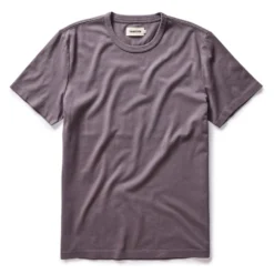 The Organic Cotton Tee In Dried Plum