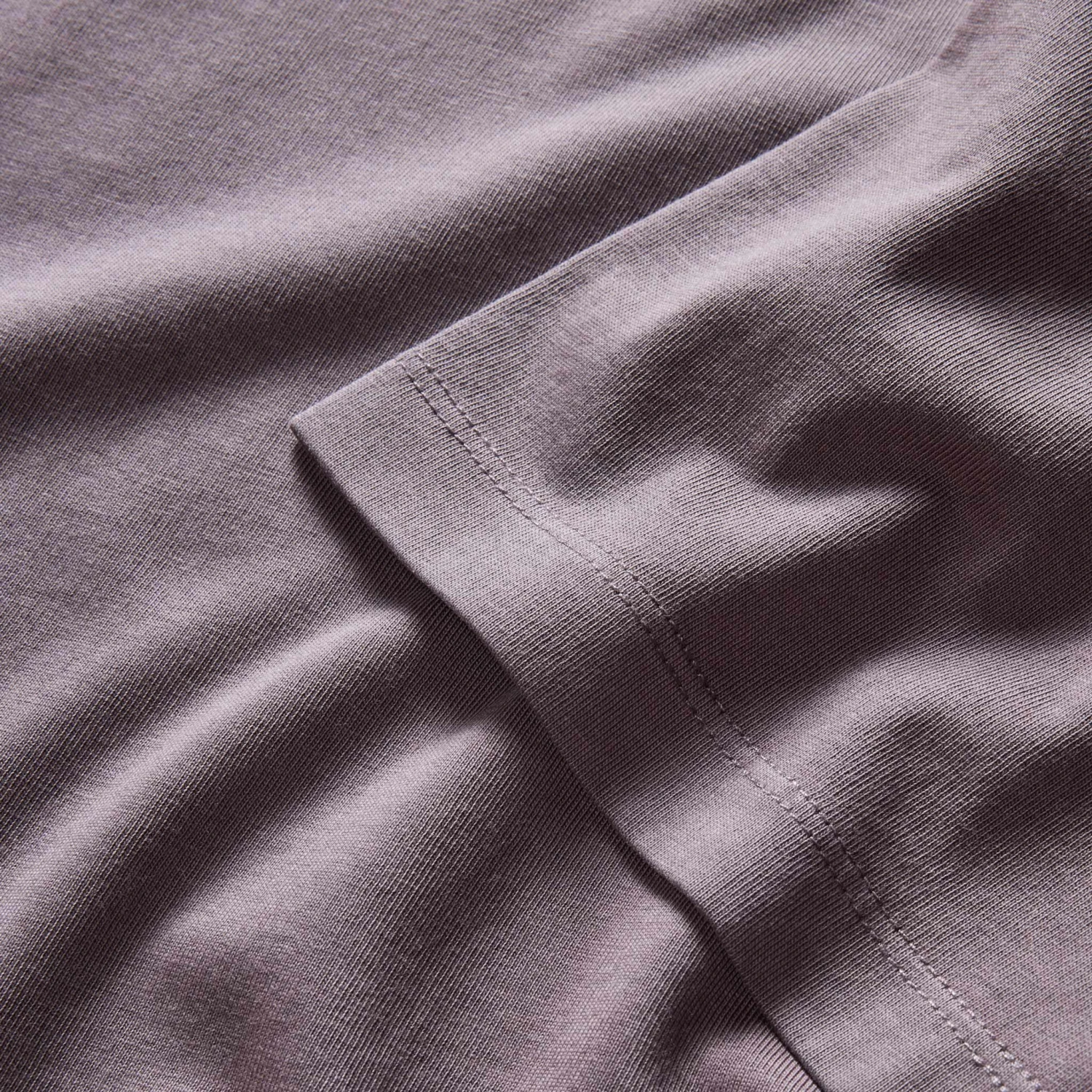 The Organic Cotton Tee In Dried Plum - Image 5