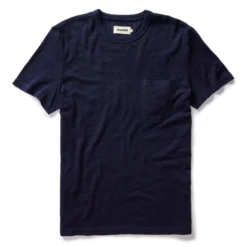 The Organic Cotton Tee In Rinsed Indigo