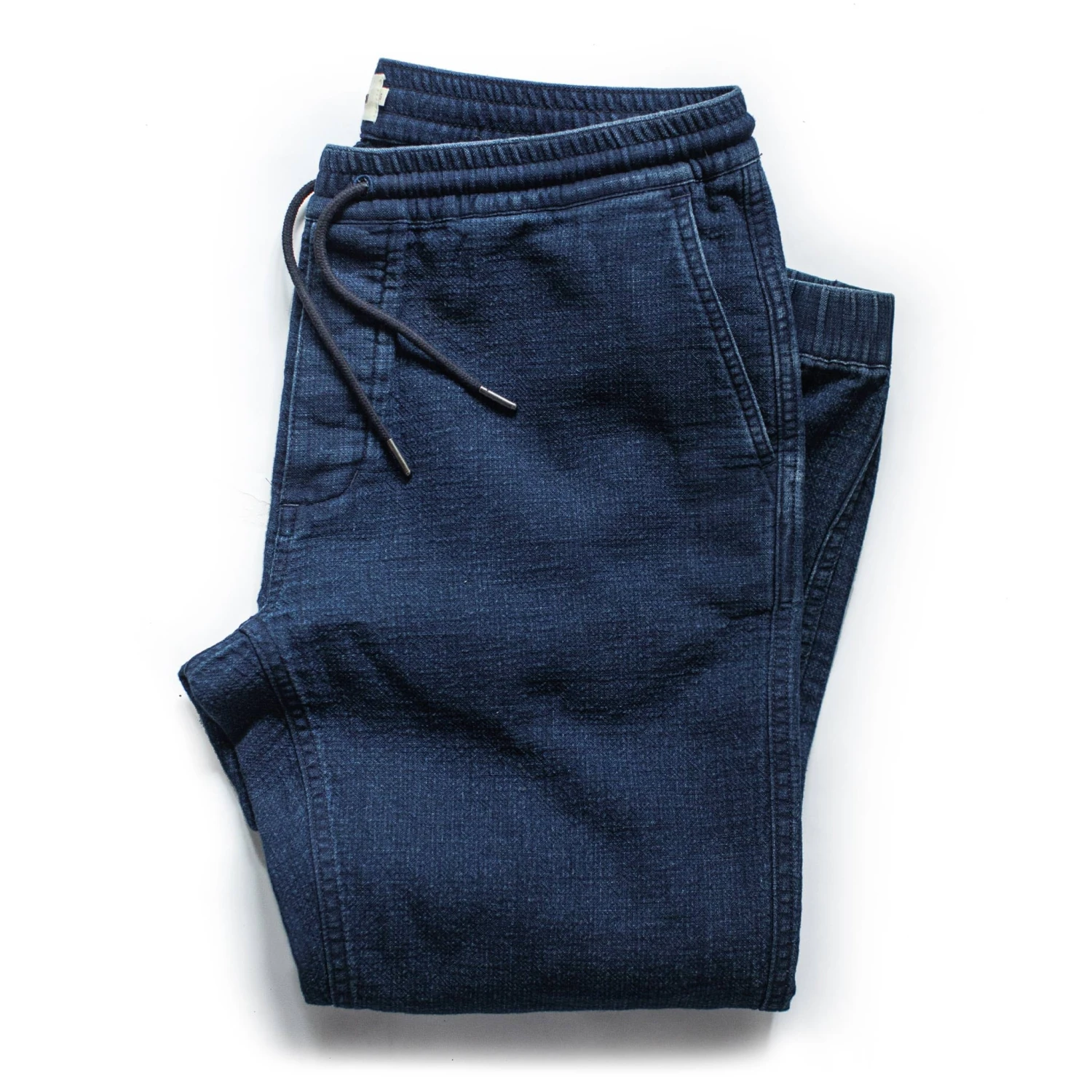 The Apres Pant In Indigo Double Cloth
