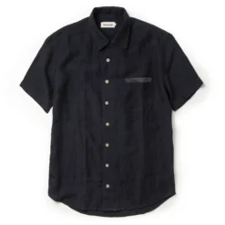 The Short Sleeve Hawthorne In Navy And Natural