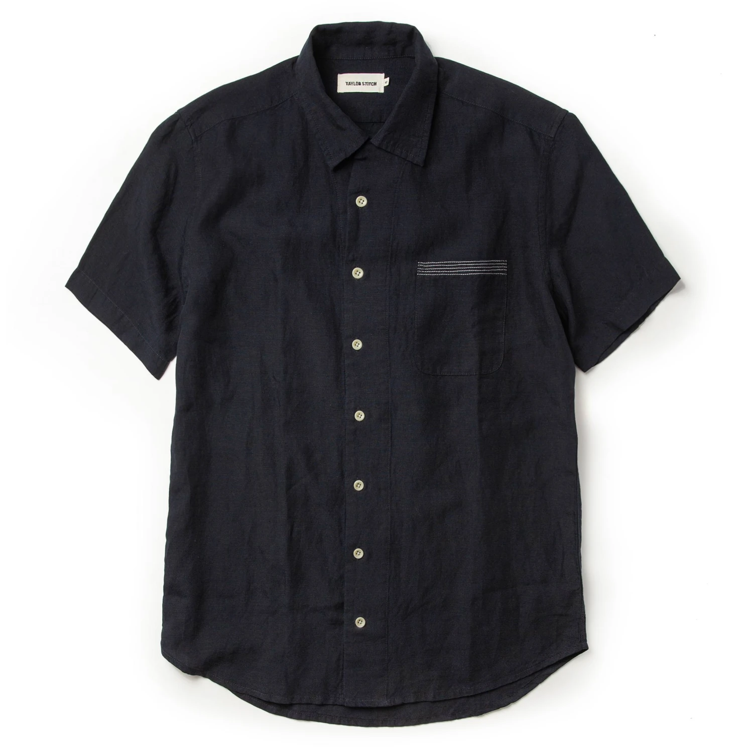 The Short Sleeve Hawthorne In Navy And Natural