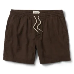 The Apres Short In Espresso Hemp