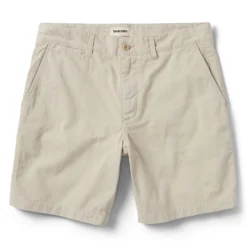 The Foundation Short In Natural Twill