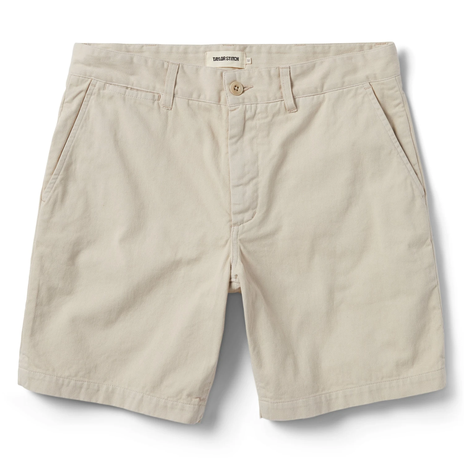 The Foundation Short In Natural Twill