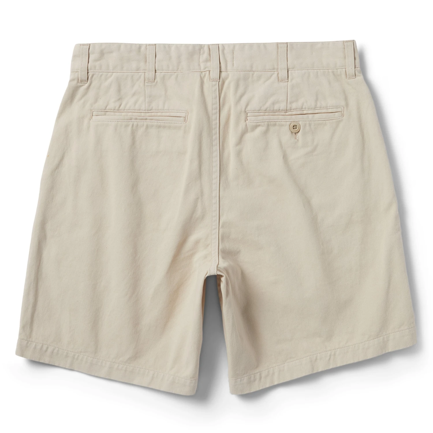The Foundation Short In Natural Twill - Image 6