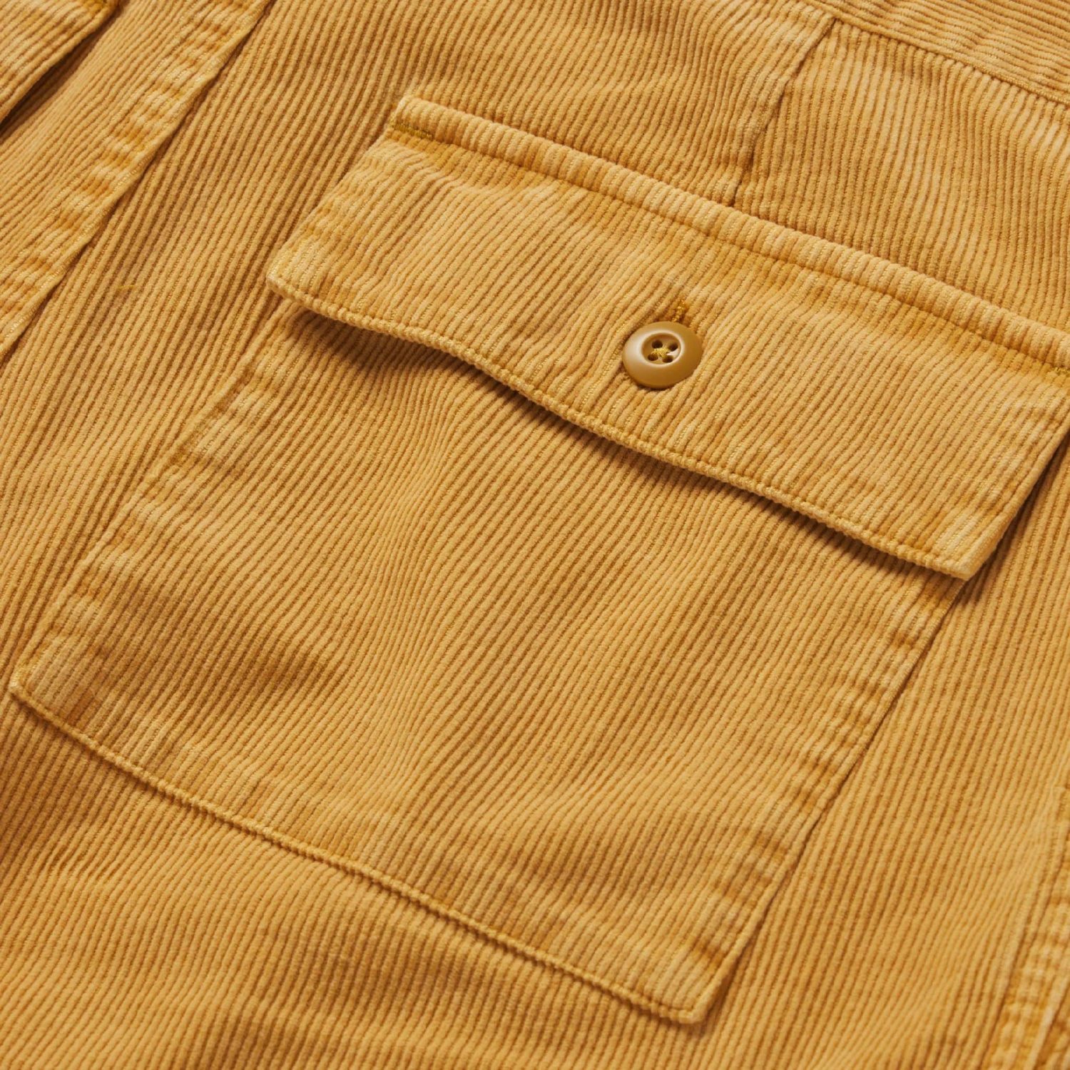 The Trail Short In Gold Micro Cord - Image 7