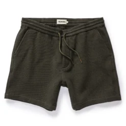 The Apres Short In Army Waffle