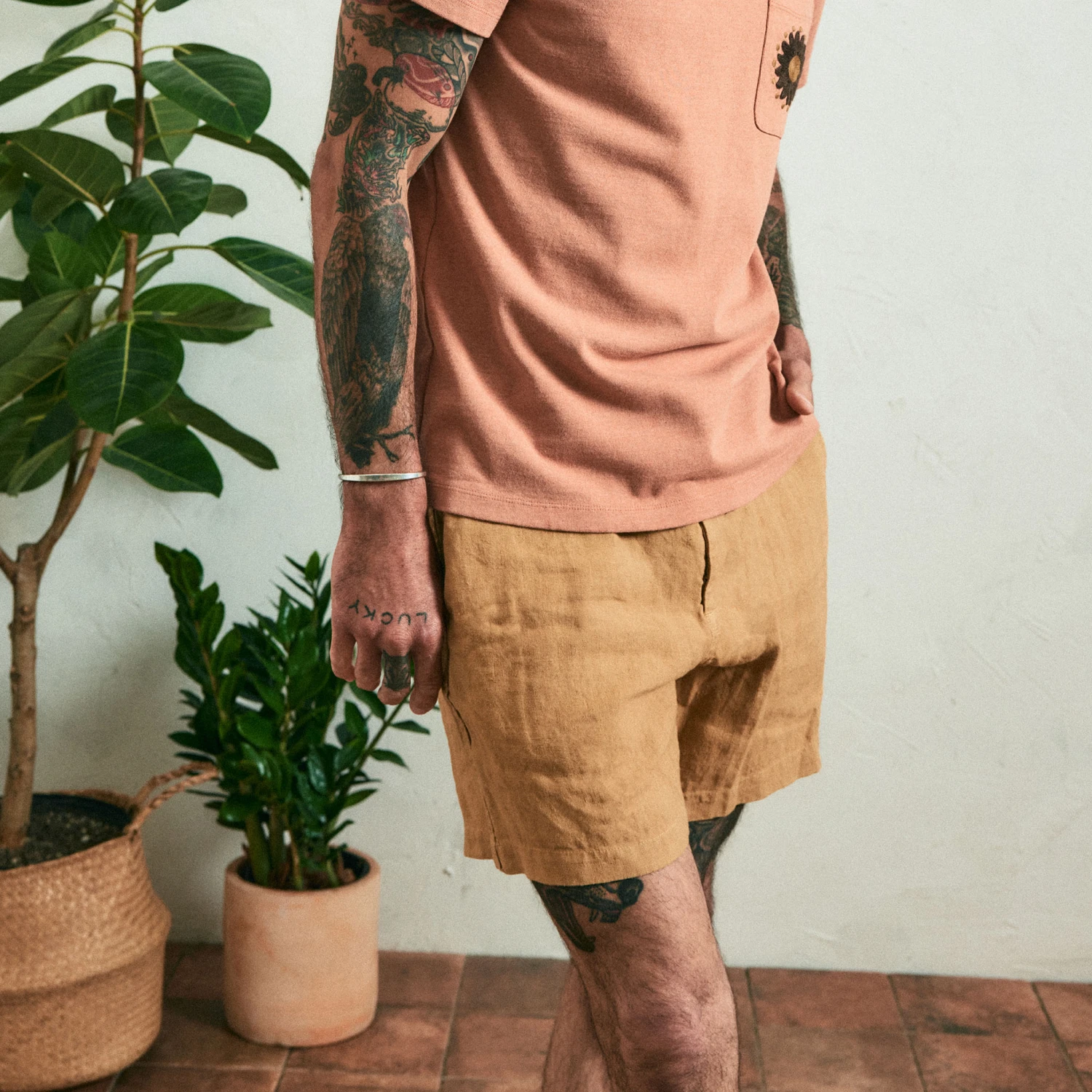 The Apres Short In Wheat Hemp - Image 2