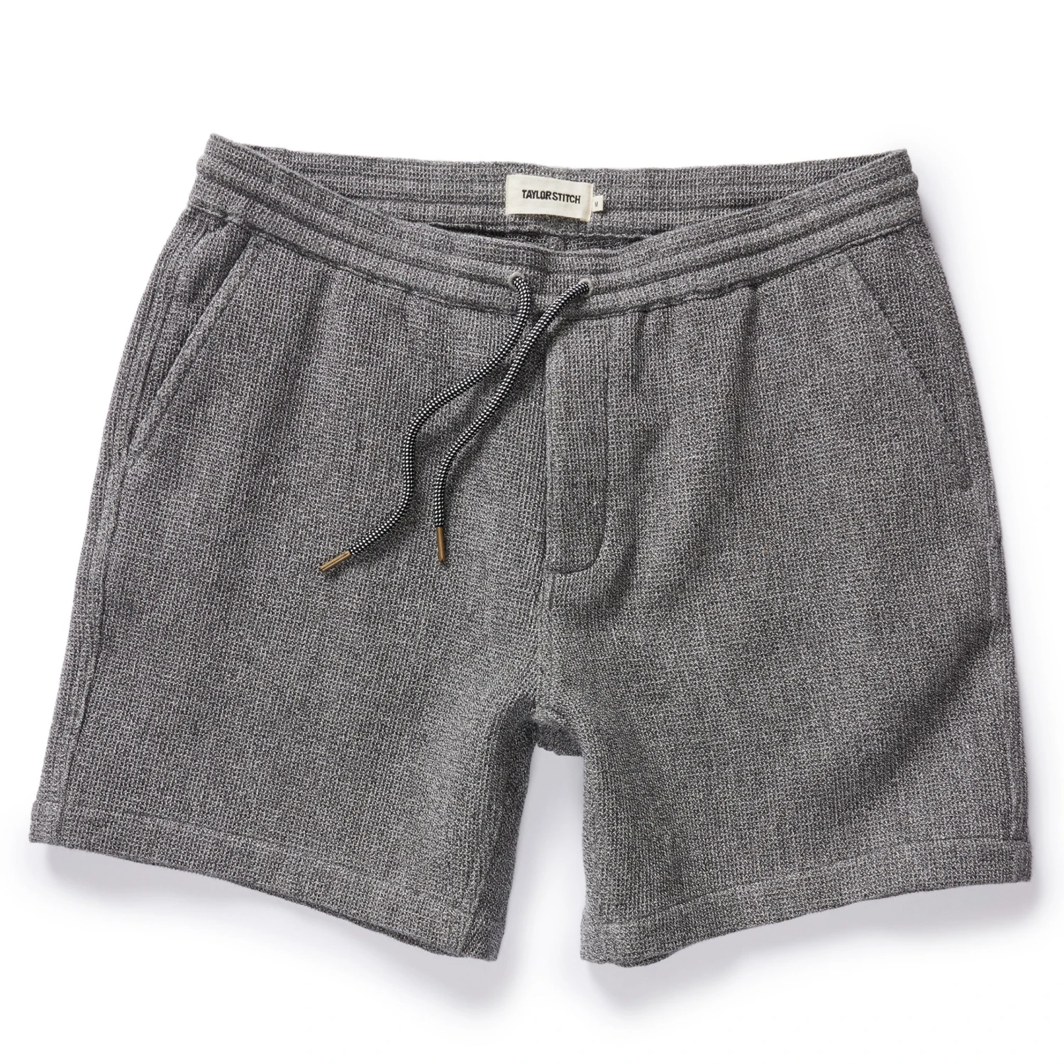 The Apres Short In Charcoal Waffle