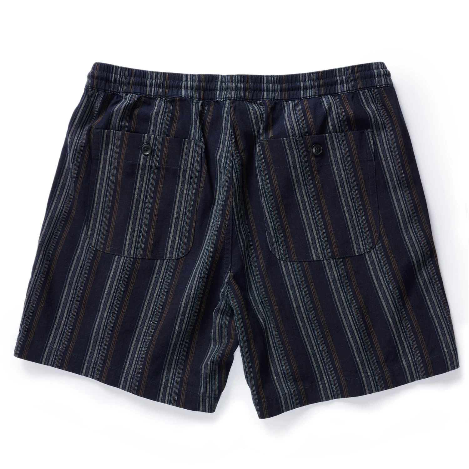 The Apres Short In Indigo Stripe - Image 5