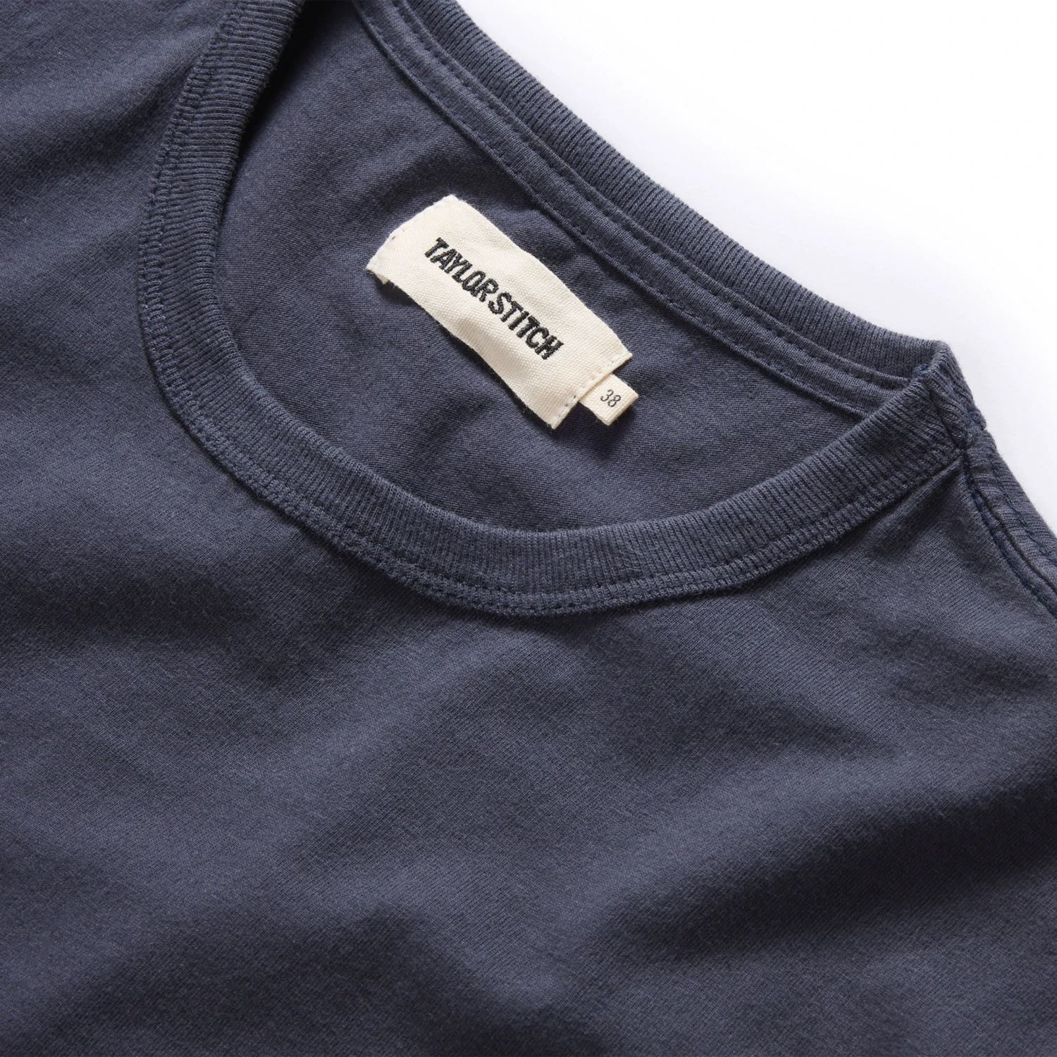 The Organic Cotton Tee In Navy - Image 6