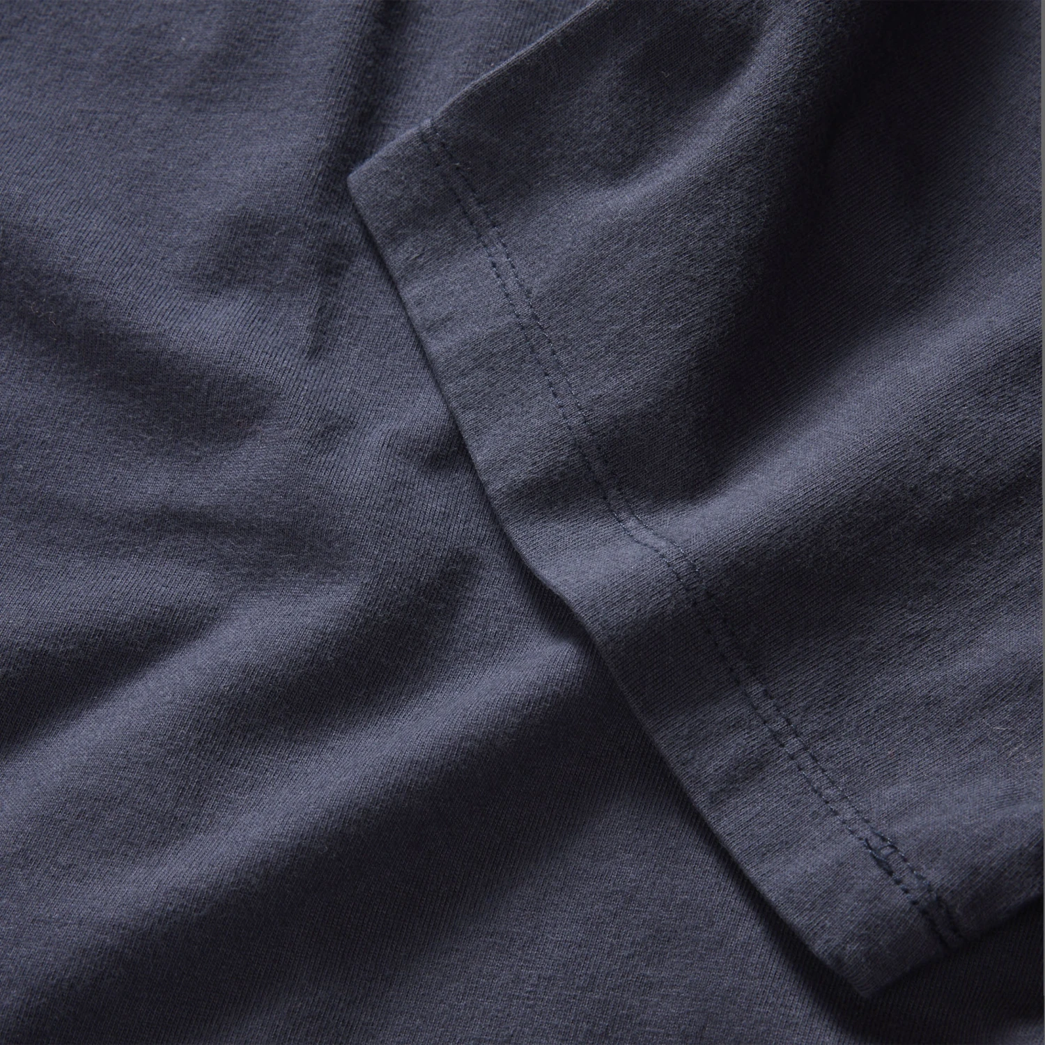 The Organic Cotton Tee In Navy - Image 7