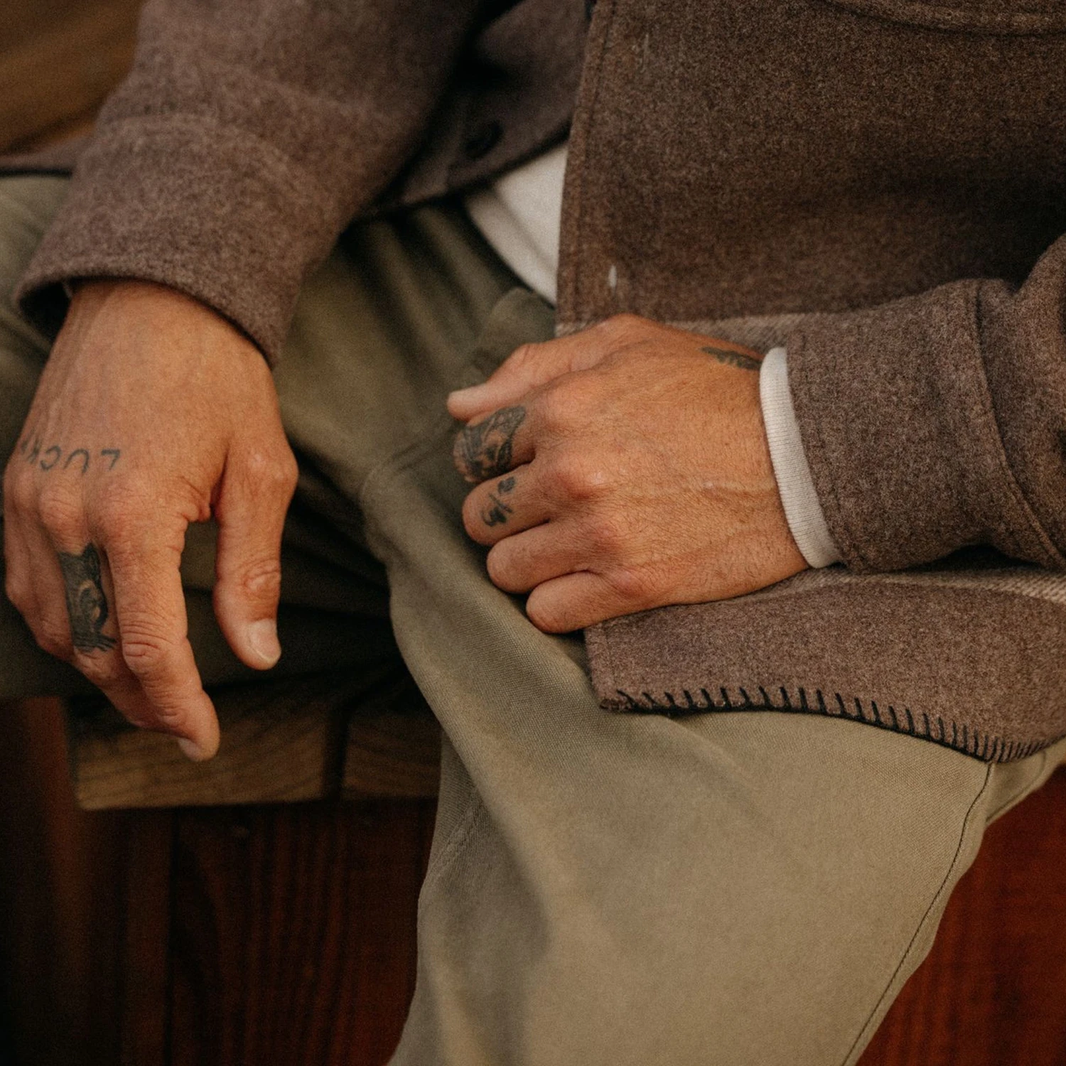 The Camp Pant In Stone Boss Duck - Image 4